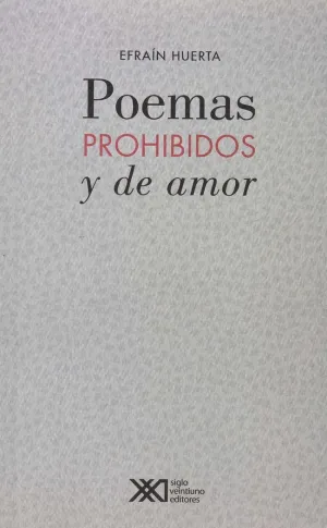 POEMAS PROHIBIDOS Y DE AMOR