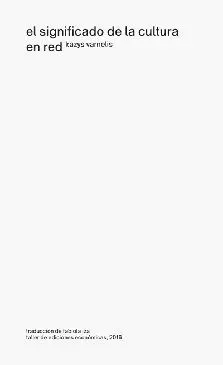 SIGNIFICADO DE LA CULTURA EN RED