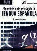 GRAMATICA ABREVIADA DE LA LENGUA ESPAÑOLA